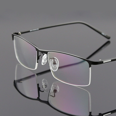 时尚合金眼镜架 大脸男士的轻商务舒适之选