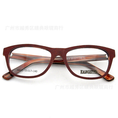 2014新款 时尚板材仿木眼镜框架K9013厂家直销