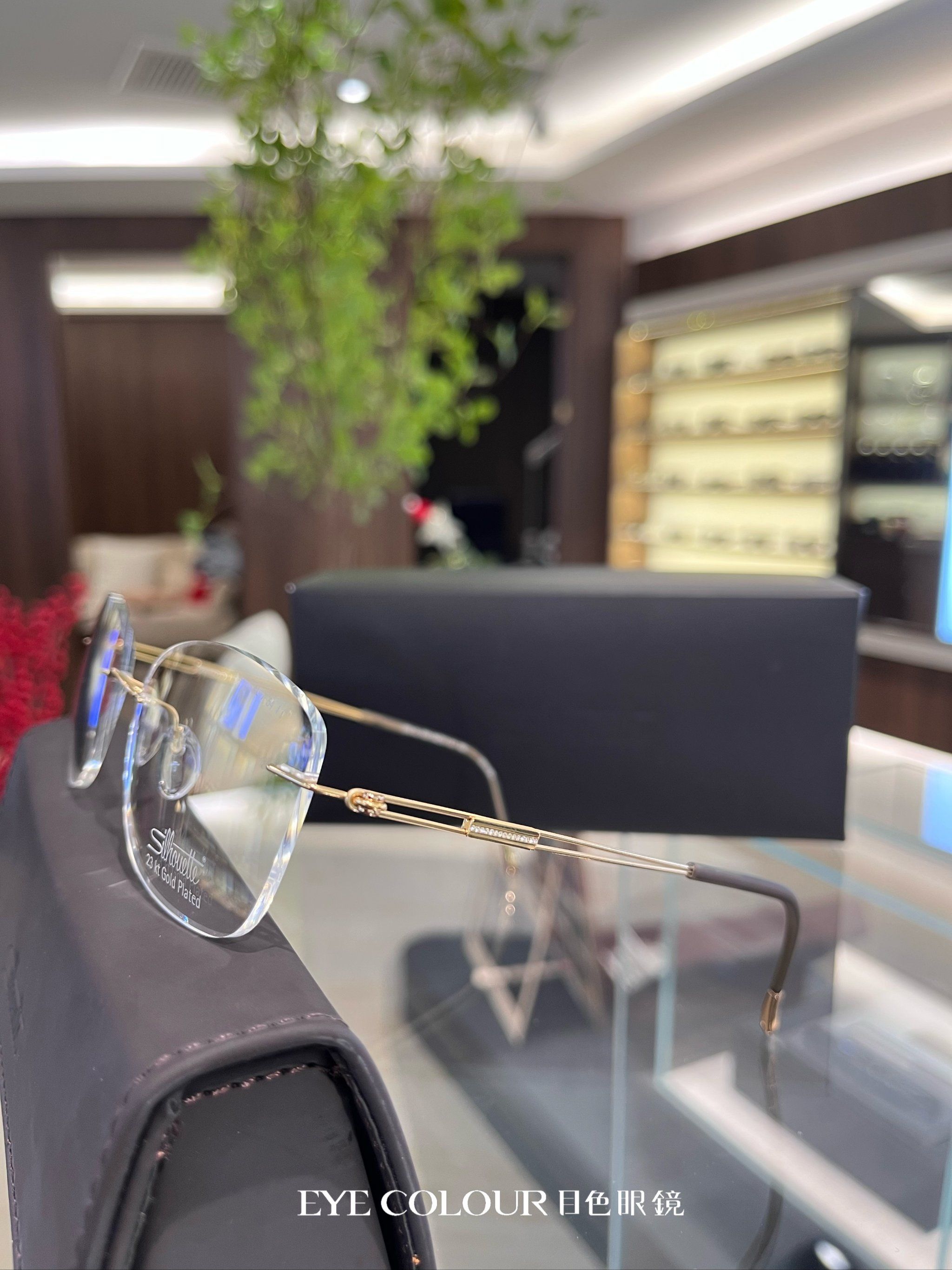 无框眼镜 时尚女性的优雅之选